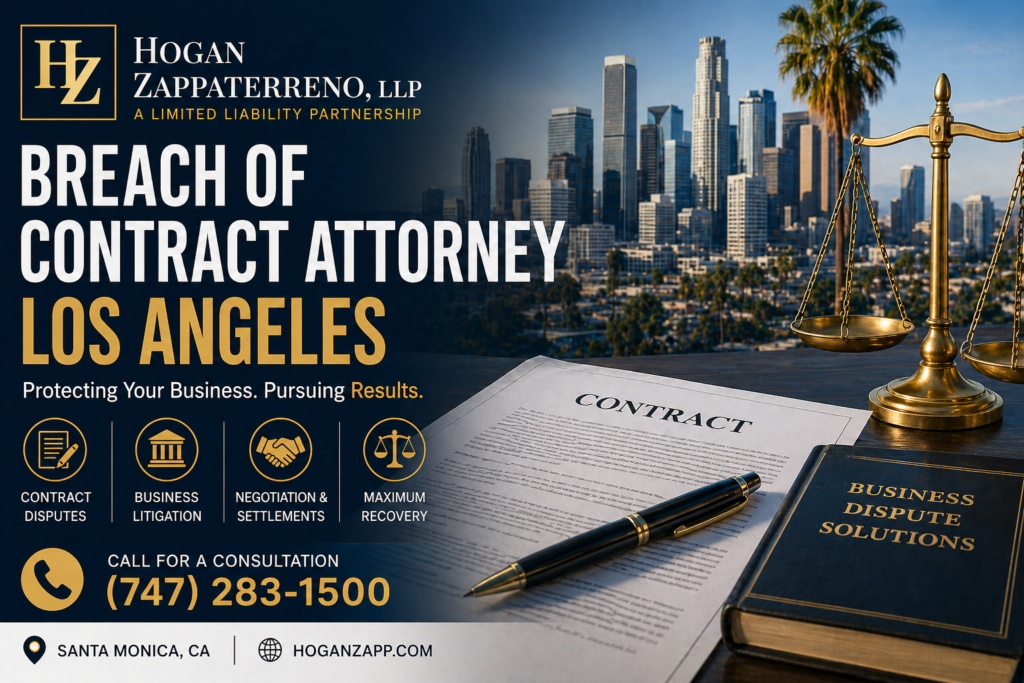 Breach of Contract Attorney Los Angeles - Hogan Zapp Law